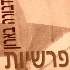 כריכת הספר 'פרשיות'