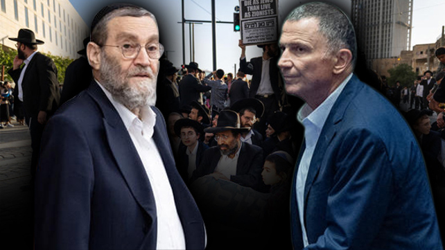 חברי הכנסת יולי אדלשטיין ומשה גפני