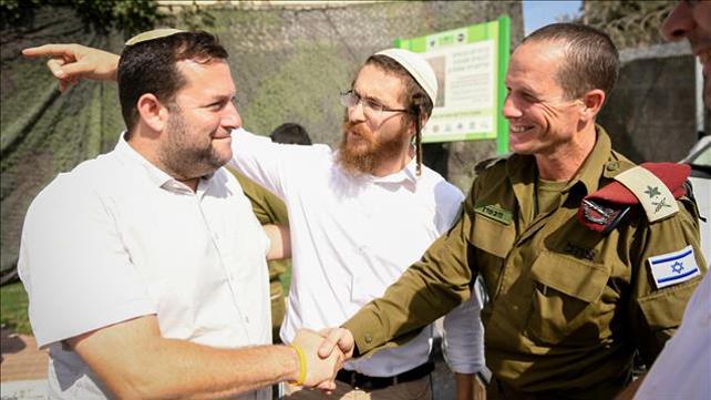 הפגנת תמיכה בצה"ל של תושבי יצהר, שומרון
