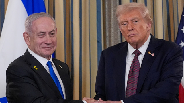 ראש הממשלה בנימין נתניהו עם נשיא ארצות הברית דונלד טראמפ, ספטמבר 2025