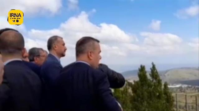 שר החוץ האיראני עבד אל-להיאן בגבול ישראל לבנון