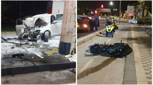 בלילה אחד: 7 פצועים אנוש וקשה בתאונות דרכים
