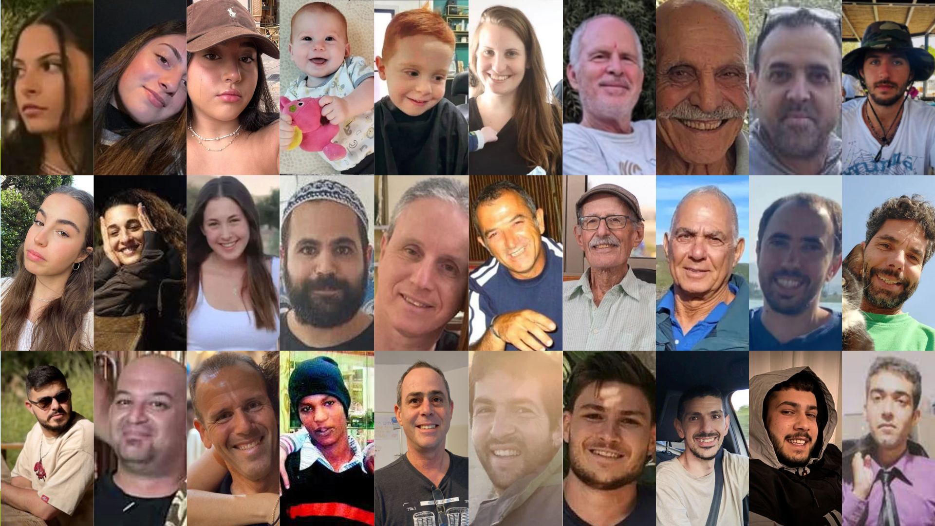 30 החטופים שצפויים להשתחרר בעסקה