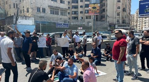 "אפילו בעזה יש מים": תושבי כפר עקב הפגינו על השיבושים באספקה