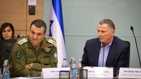 יולי אדלשטיין וראש אכ"א יניב עשור