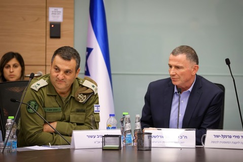 יולי אדלשטיין וראש אכ