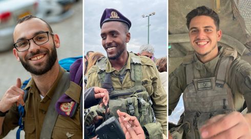ליאור, אופק ועומר מגבעתי נהרגו מפיצוץ מטען בצפון הרצועה