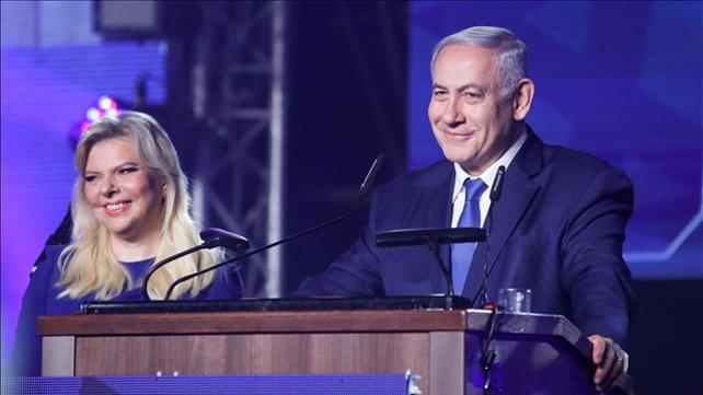נתניהו בנאום בהרמת הכוסית של הליכוד