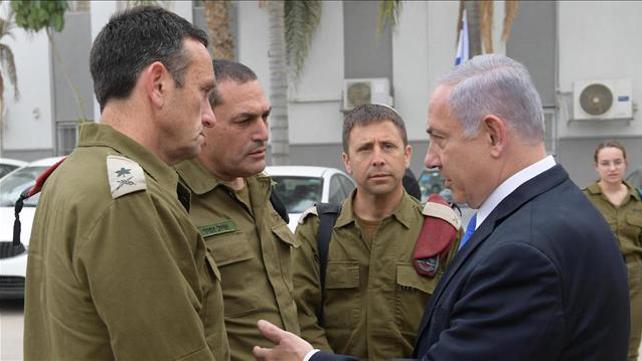 בנימין נתניהו בהערכת מצב ביטחונית