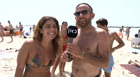 יותר מ-40 מעלות: הישראלים שיצאו מהמזגן למרות גל החום