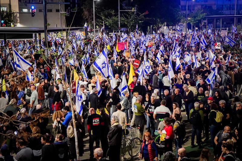 הפגנות להשבת החטופים בתל אביב 