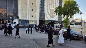 חתונת נכדתו של האדמו"ר, חסידות בעלז בירושלים