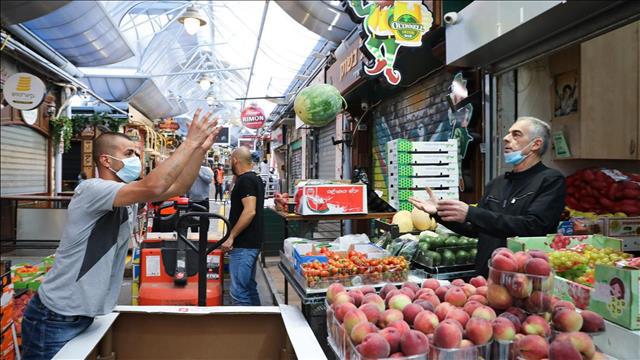 פתיחת שוק מחנה יהודה לאחר משבר קורונה, 07.05.20