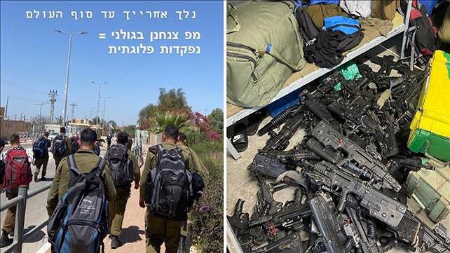 פלוגה בגולני יצאה לנפקדות