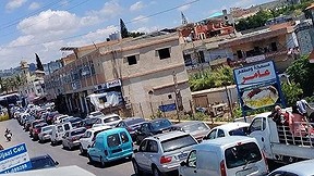 سكان بين صيدا وصور يتجهون شمالا، أيار 2026