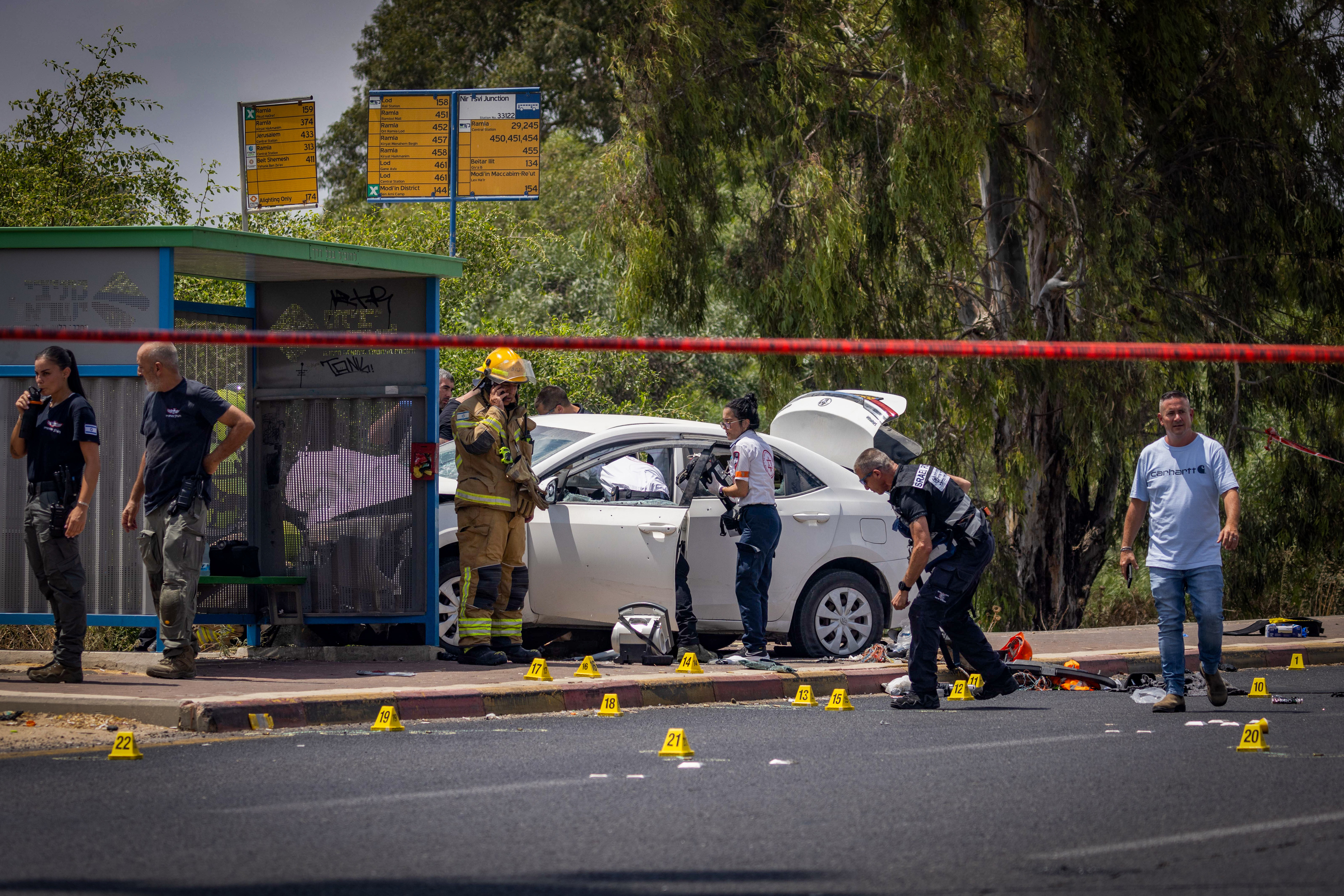 פיגוע בצומת ניר צבי 14.07.24
