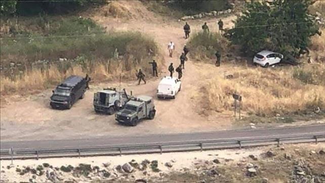 ניסיון פיגוע דריסה ליד מעיין מאיר בבנימין 29.5.20