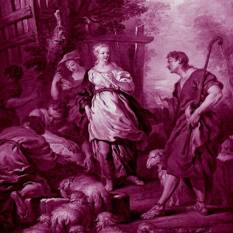 Collection Motais de Narbonne - Jacob et Rachel au puits (1720) - François Lemoyne