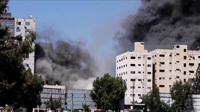 בניין אל-ג'לאא, בניין התקשורת בעזה, 15.05.21