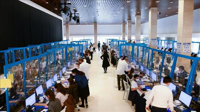 ועדת הבחירות: החל תהליך הקלדת פרטי המעטפות הכפולות. 24.03.21