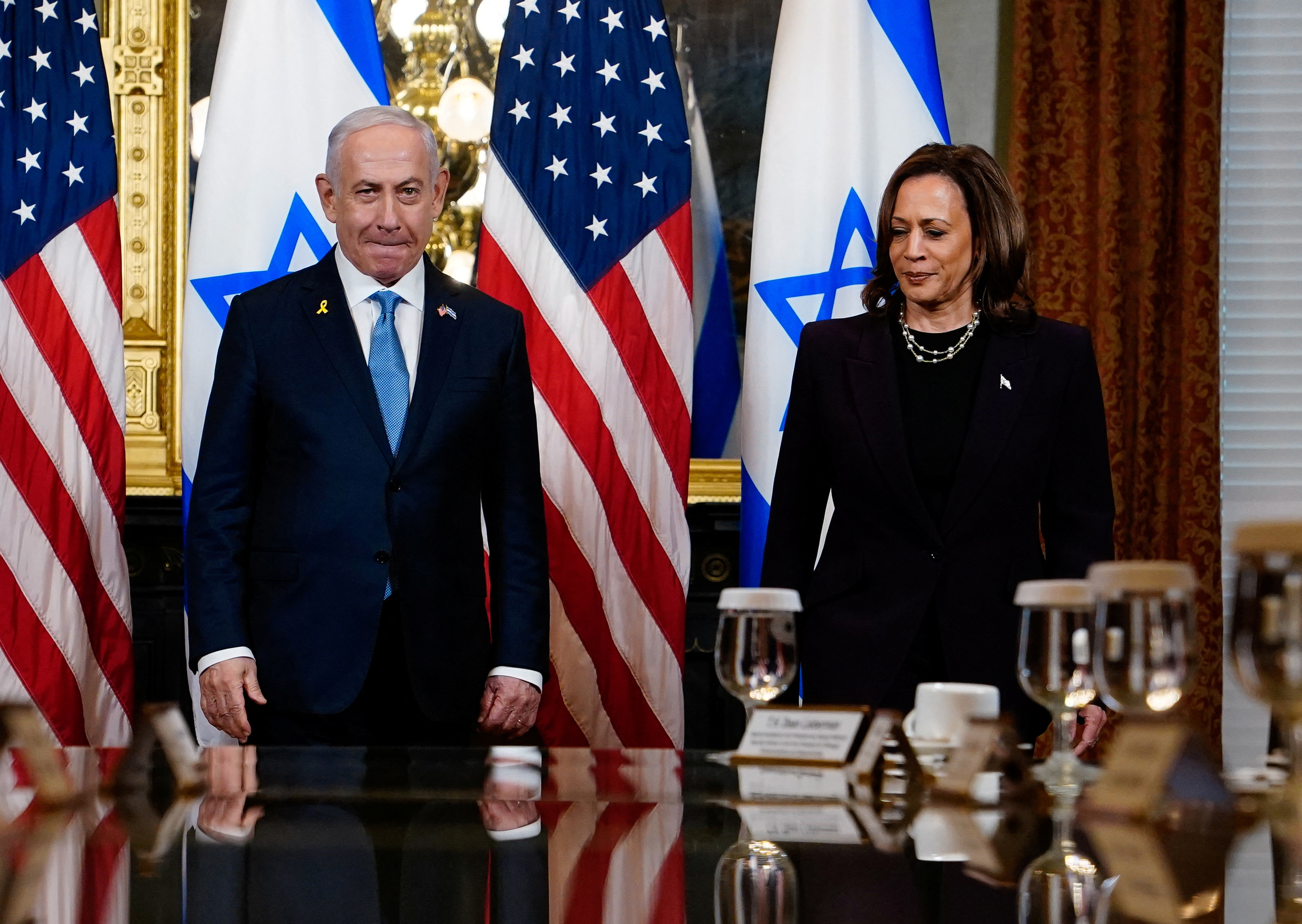 נתניהו האריס