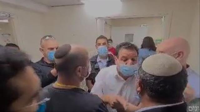 דחיפות ועימות מילולי בין בן גביר לעודה