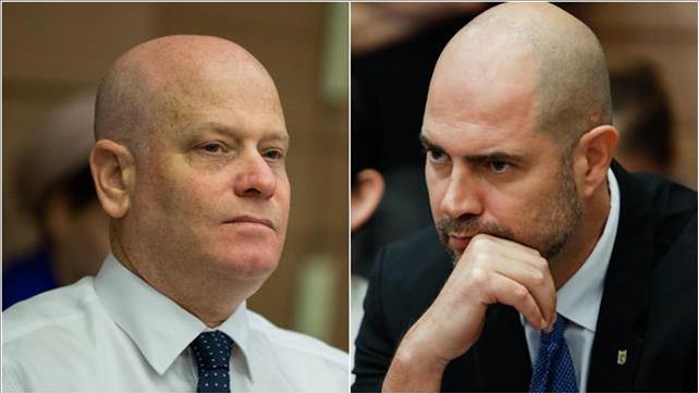 השר אמיר אוחנה והיועמ"ש לכנסת אייל ינון