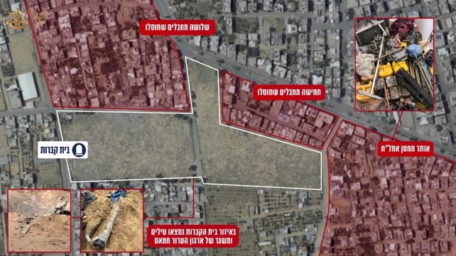 איתור אמל"ח בבית קברות 23.05.24