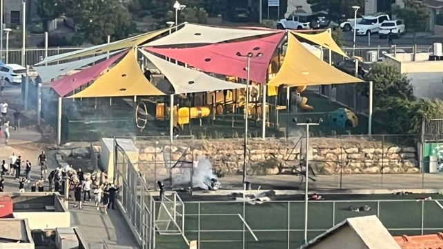 פגיעה ישירה במג'דל שמס