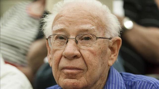 חתן פרס ישראל אהרון ידלין, מרץ 2013