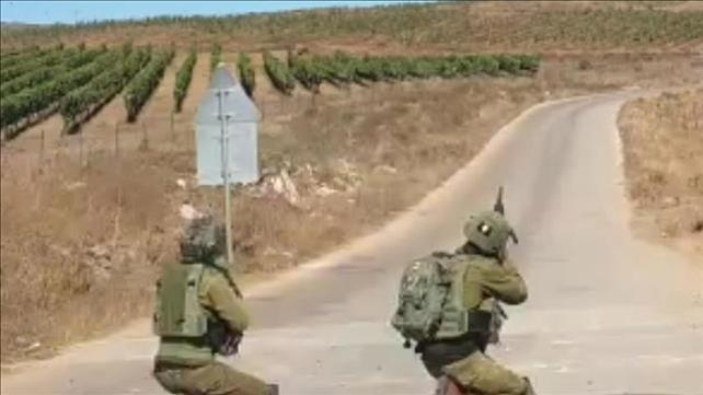 תקרית בצפון - לוחמים יורים לעבר כלי טיס ישראלי 21.8.19