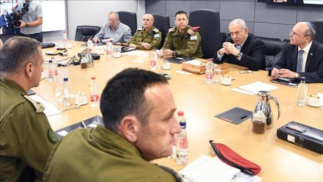רה"מ נתניהו בהערכת מצב בפיקוד הדרום, 13.11.2019