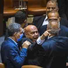 Día de gritos, discusiones y disputas en la políti
