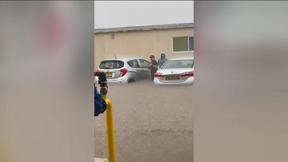 והחורף אפילו לא התחיל רשמית: הצפות גרמו להפסקת הלימודים במעגן מיכאל
