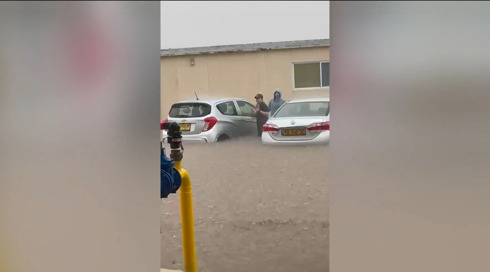 והחורף אפילו לא התחיל רשמית: הצפות גרמו להפסקת הלימודים במעגן מיכאל