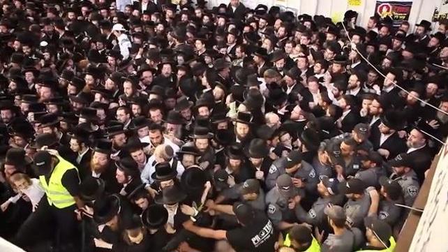 האסון במירון צפיפות חסידות תולדות אהרון
