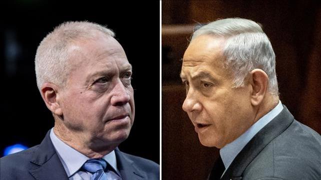 בנימין נתניהו, יואב גלנט