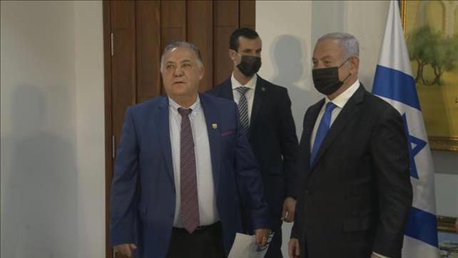 בנימין נתניהו מבקר בנצרת