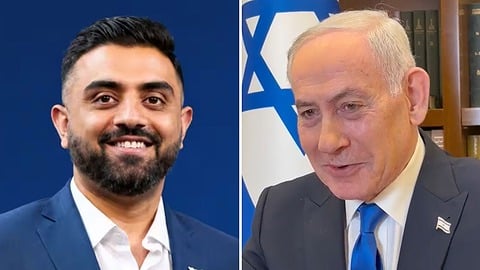 ראש הממשלה בנימין נתניהו, הטייס ההודי סמית מאצ'הר