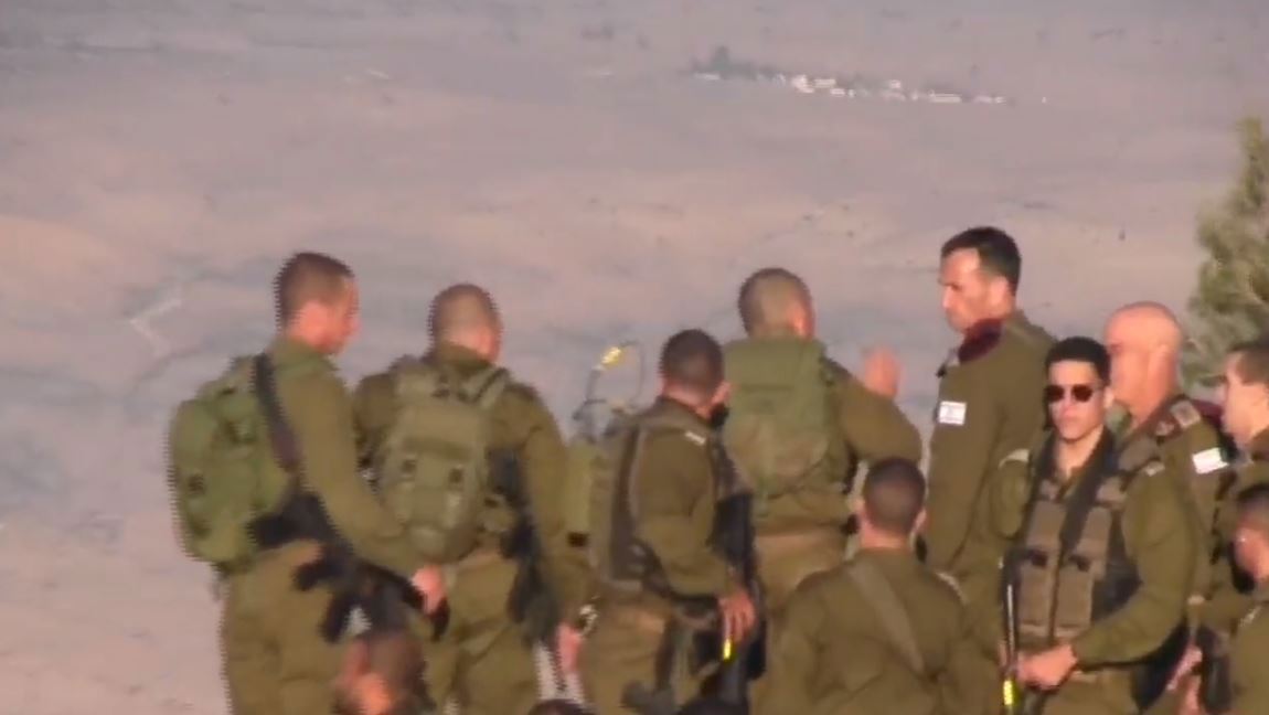 תיעוד של הרצי הלוי בגבול לבנון