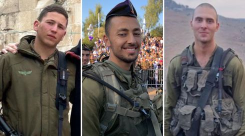 הותרו לפרסום שמותיהם של 3 לוחמים שנפלו בקרבות בעזה