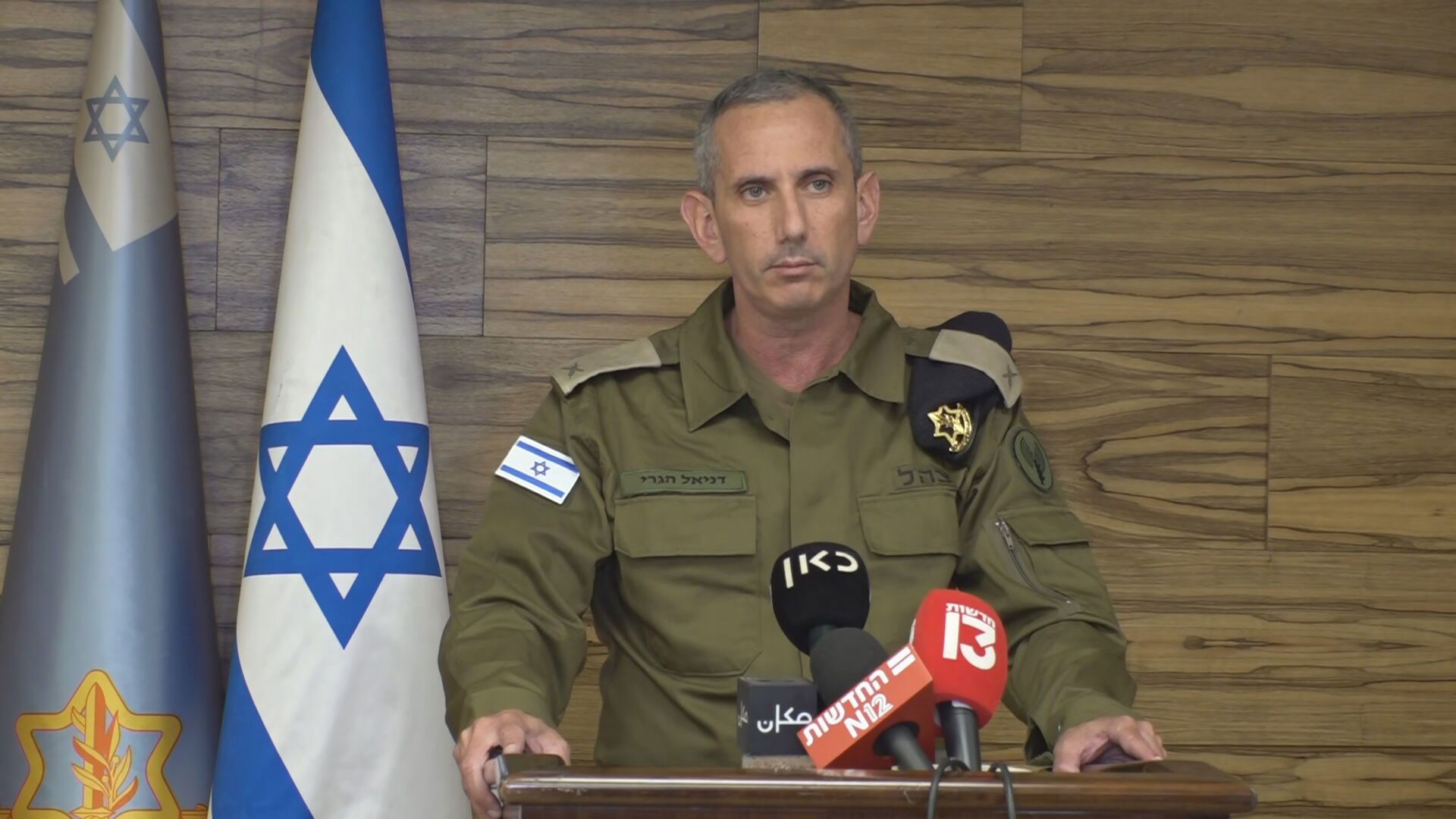 דובר צה"ל דניאל הגרי