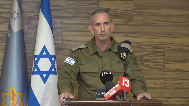 דובר צה"ל דניאל הגרי