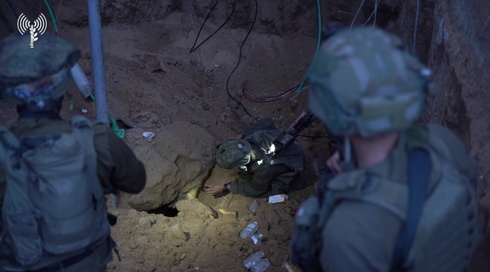 חדרי לחימה ומפקדה מתחת לבית החולים:  צה"ל חשף את מנהרת חמאס מתחת לשיפא