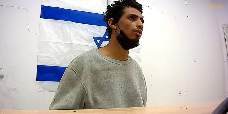מחבל ג'יהאד אסלאמי בחקירה
