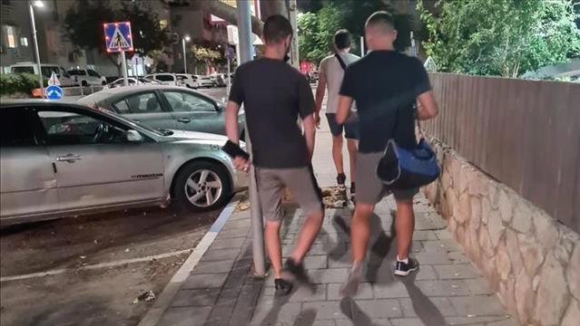 החשודים בתקיפה בבת ים 1.11