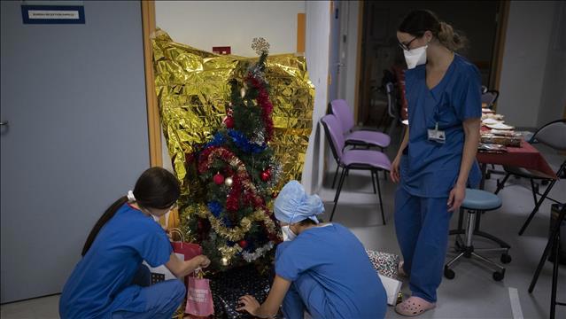 חג המולד במחלקת טיפול נמרץ בדרום צרפת 24.12.21