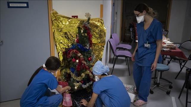 חג המולד במחלקת טיפול נמרץ בדרום צרפת 24.12.21