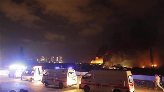 ההרס בביירות לאחר הפיצוץ בנמל בעיר