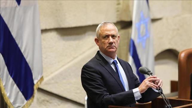בני גנץ בנאום בכנסת